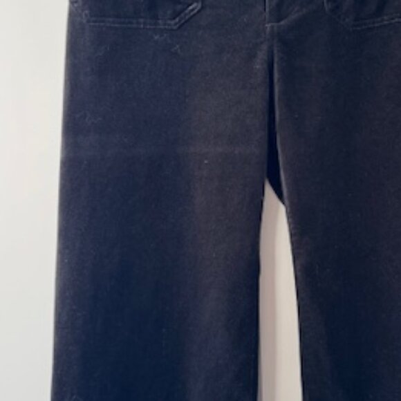 Colette Velvet Crop Wide-Leg Pants by Maeve Size 27P - Picture 14 of 14